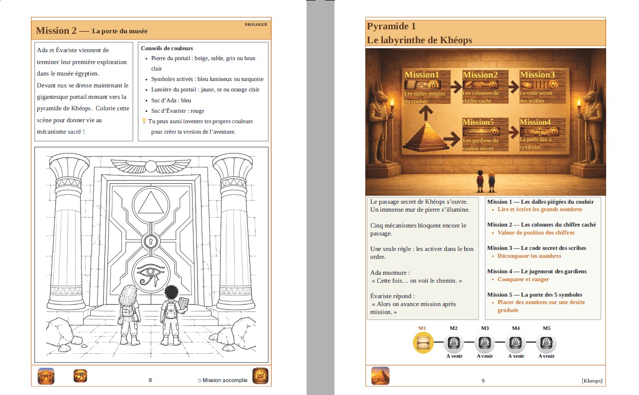 Extrait mission Mission PYRAMIDES